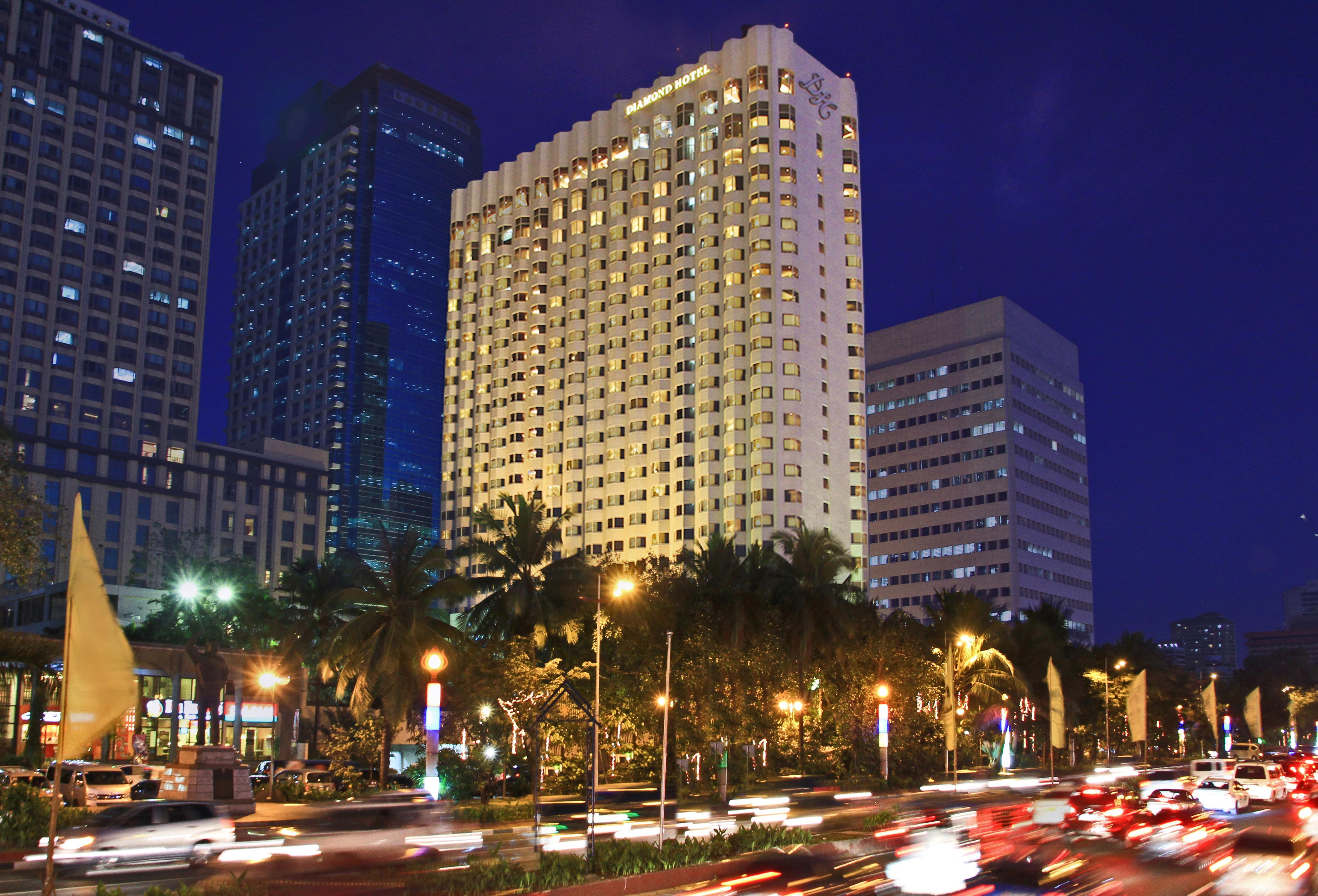 Diamond Hotel Philippines Manila Exteriör bild