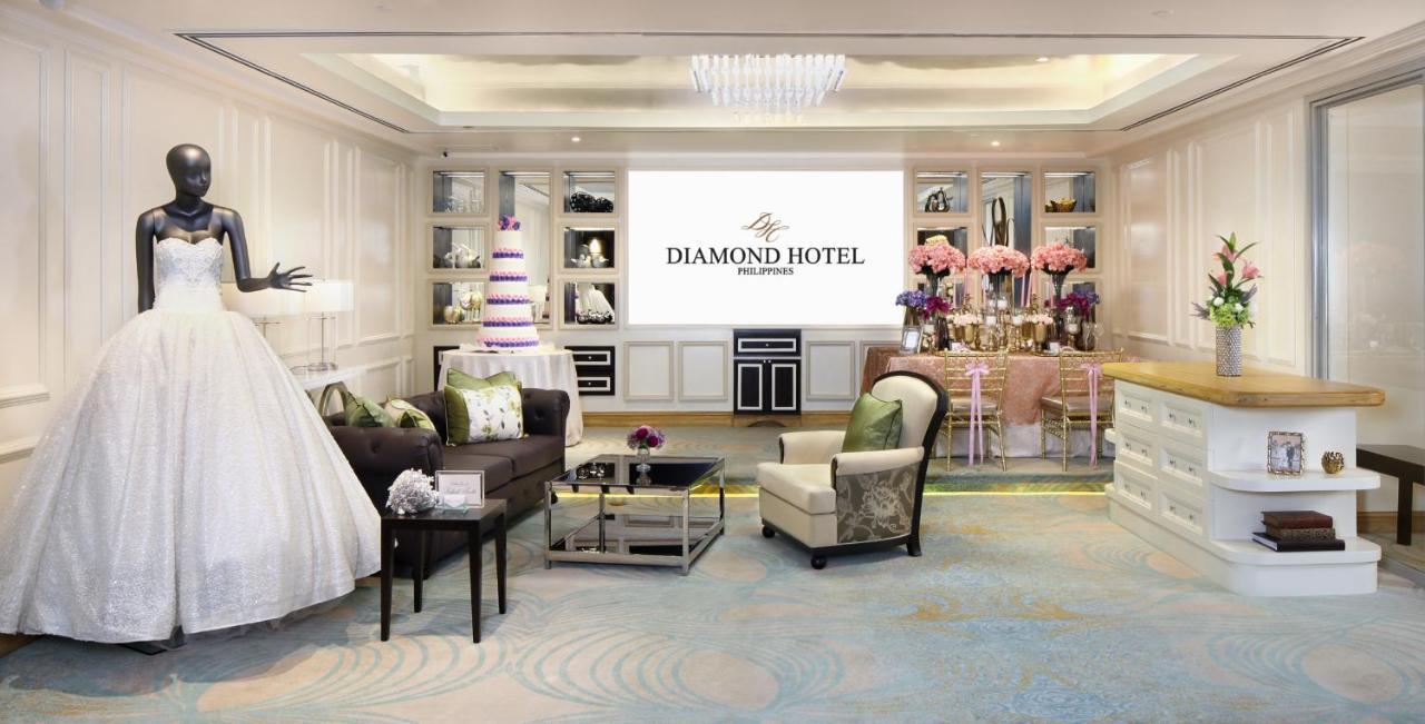 Diamond Hotel Philippines Manila Exteriör bild